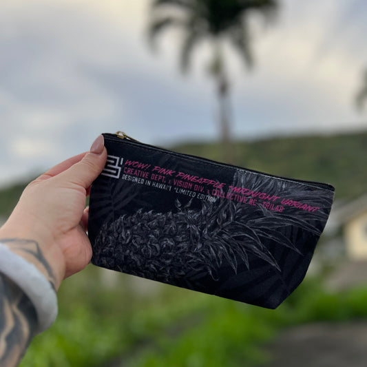 Wow! Pink Pineapple *Midnight Variant Limited Edition Pouch