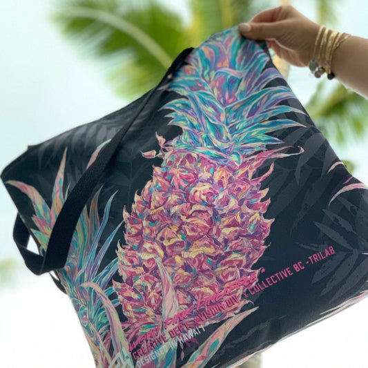 Wow! Pink Pineapple Tote